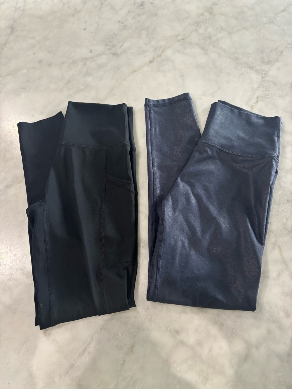 aerie High-Waist Leggings in Black and Navy Bundle